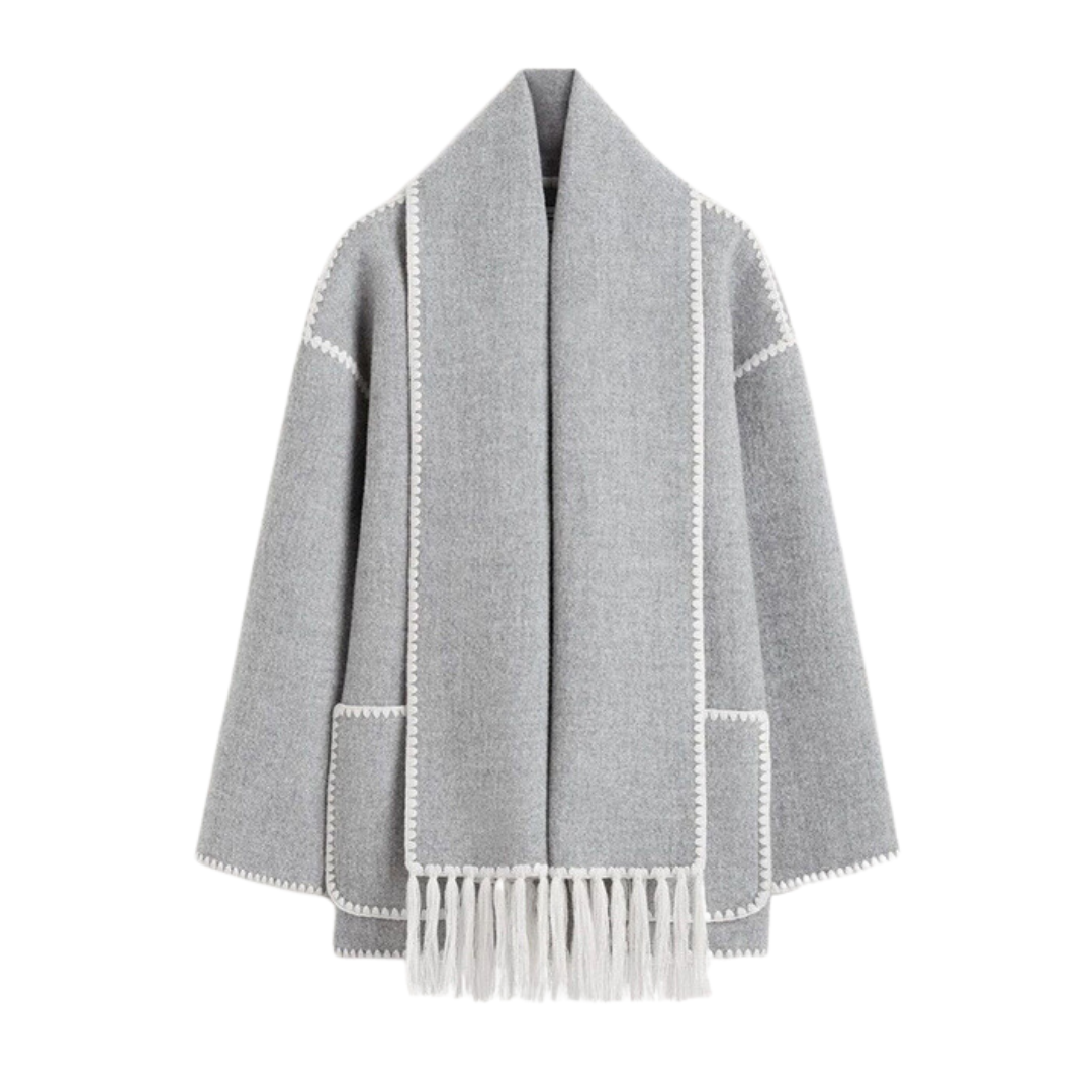 Lydia | Scarf Jacket