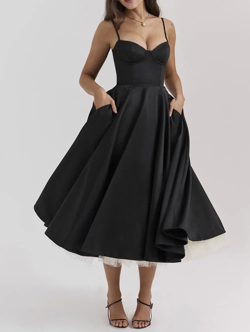 Julia - Elegant Midi Dress