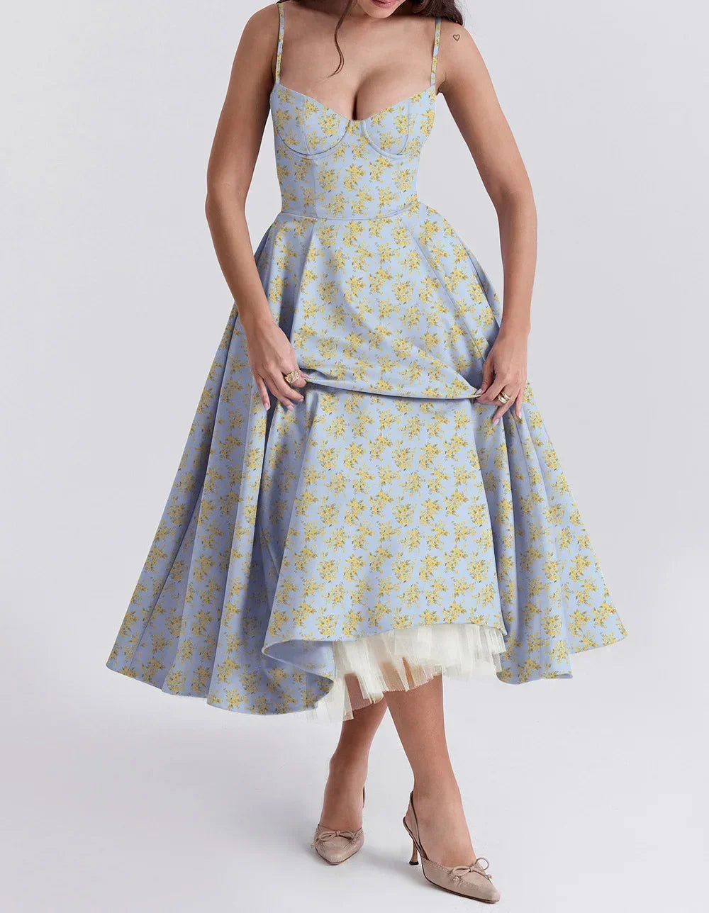 Julia - Elegant Midi Dress